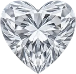 Heart cut diamond