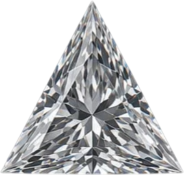 Triangular brilliant cut diamond